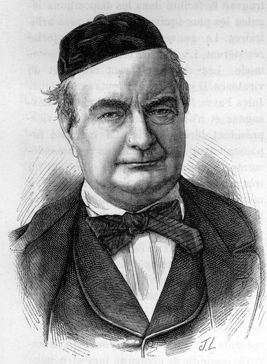 Sainte Beuve (1804-1869) (Sainte-Beuve) francia író portréja – Henri Martin „” L’Histoire de France” című könyvében alkotó: French School