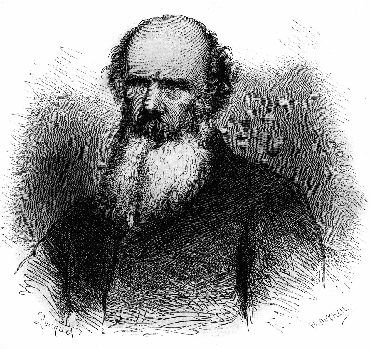 Samuel Charters Macpherson (1806-1860), brit katona és politikus portréja. Metszet 1868-ból. alkotó: French School