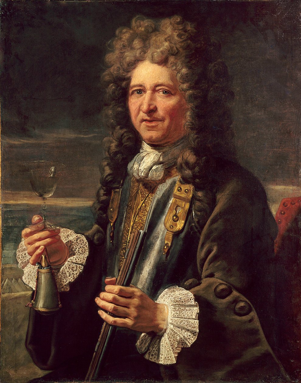 Sebastian, Vauban prestre urának (1633-1717), francia marechal portréja. A francia iskola névtelen festménye. Versailles. Musee Du Chateau – Sebastien le Prestre, Vauban urának (1633-1717), Franciaország marsalljának portréja. Névtelen festménye alkotó: French School
