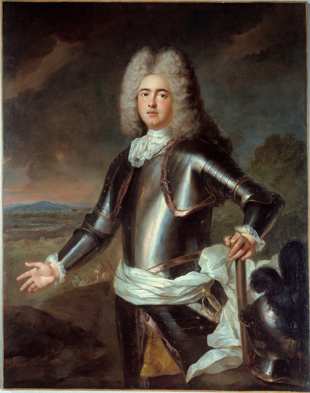 Simon Arnauld, Pompone márki (1618 - 1699) portréja. Névtelen festmény alkotó: French School