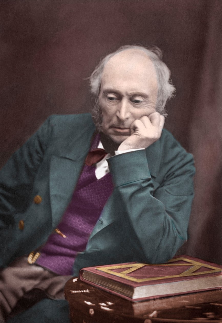 Sir William George Armstrong (1810-1900), brit feltaláló és iparos portréja alkotó: French School