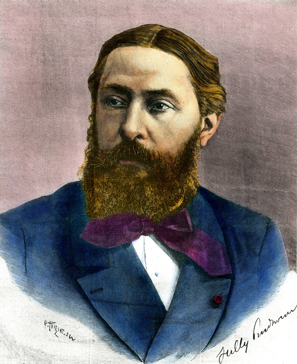 Sully Prudhomme portréja (Armand Sully-Prudhomme dit) (Sully Prud