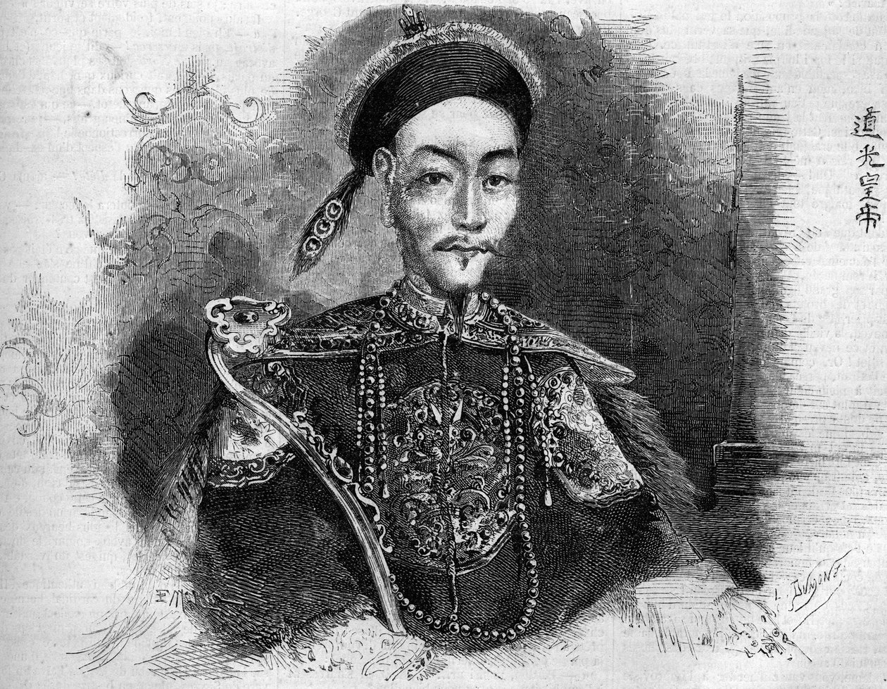 Toa Kwang (Toa-Kwang vagy Daoguang) (1782-1850), a Qing-dinasztia kínai császárának portréja. Metszet a „” Le Monde Illustré”” 136. számában, 1859. november 19. alkotó: French School