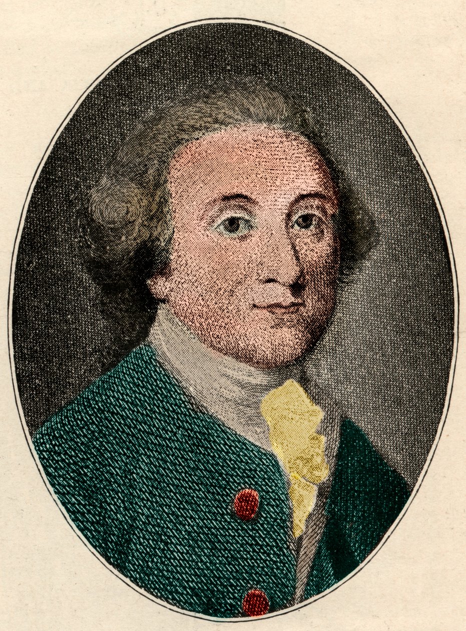 William Whitehead (angol költő) (1715-1785) portréja. alkotó: French School