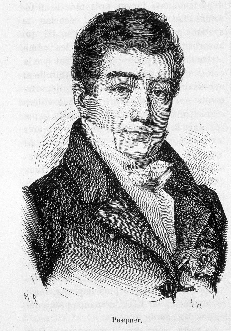 Egy francia politikus portréja (1767-1862). - Henri Martin "L