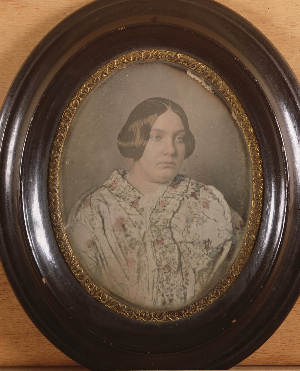 Ismeretlen nő portréja, 1850 (színes dagerrotípia) alkotó: French School