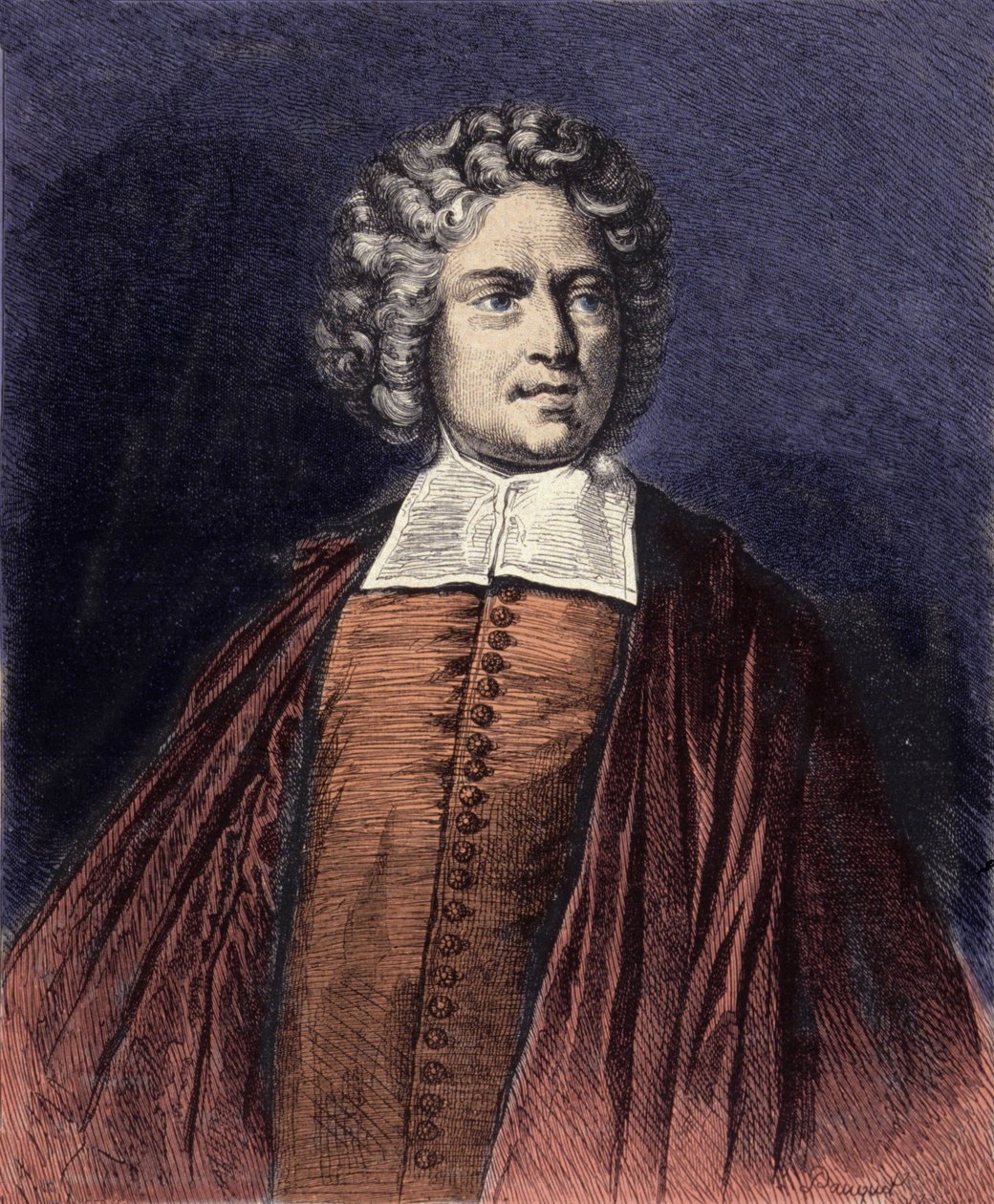 Saint-Pierre-i apát portréja (Charles-Irenee Castel de Saint-Pierre alkotó: French School