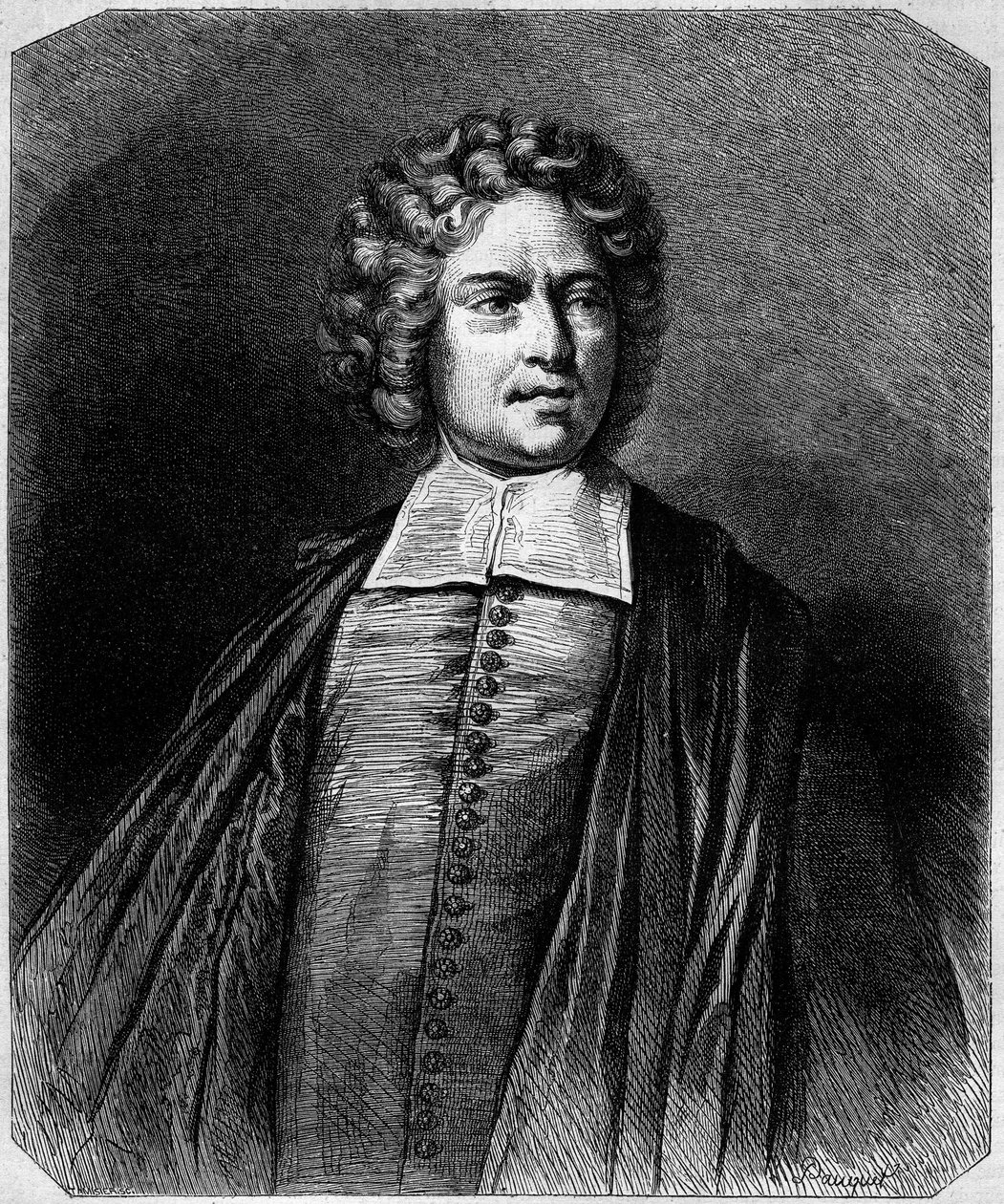 A Szent Péter-apátság portréja (Charles Irenee Castel de Saint-Pierre alkotó: French School