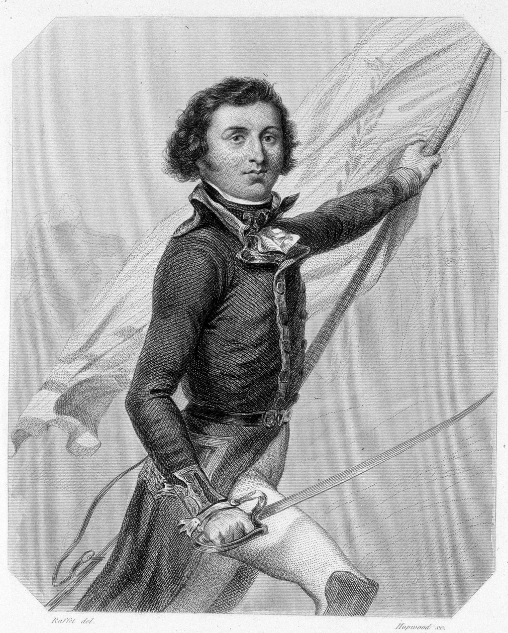 Chartres és Orleans hercegének portréja, aki I. Lajos Fülöp (1773-1850), francia király lett. In L