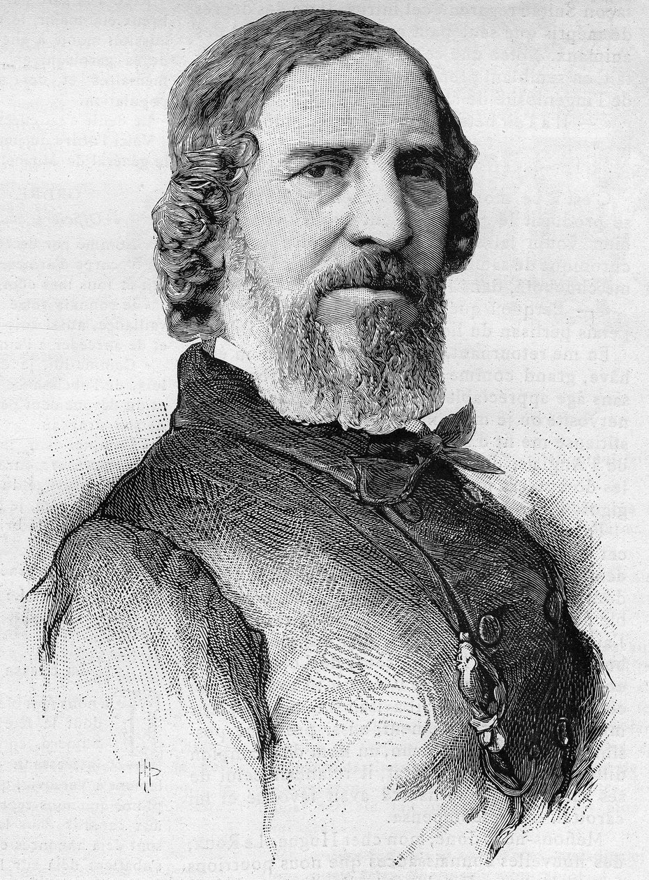 Hugues Bouffe (1800-1888) francia színész portréja. alkotó: French School