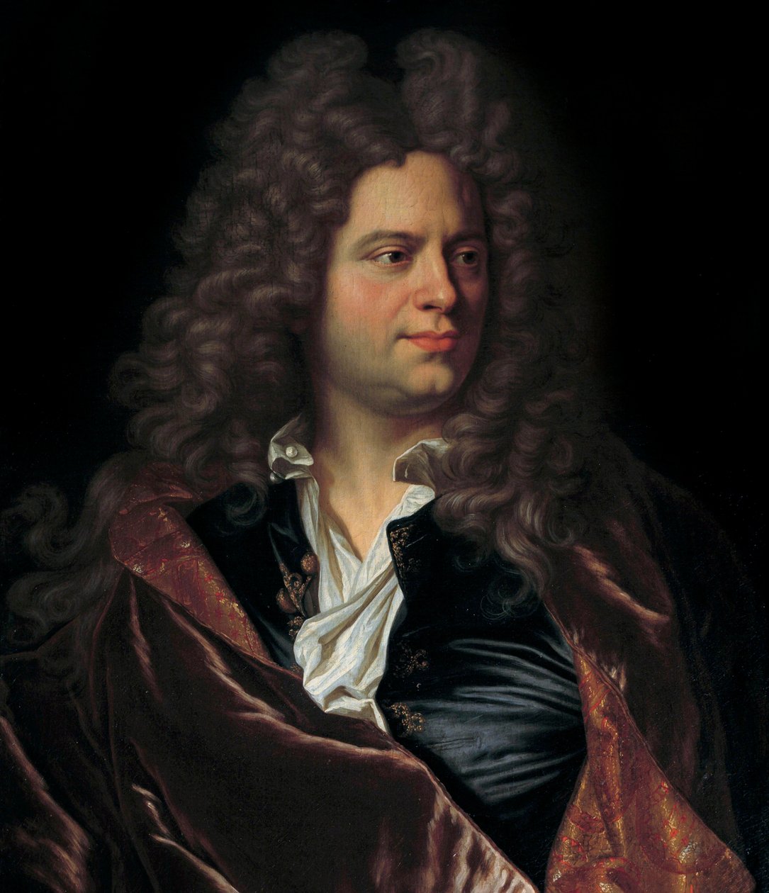 Jean de La Bruyere francia író (1645-1696) portréja A 17. századi francia iskola festménye. Chantilly, Conde Múzeum alkotó: French School