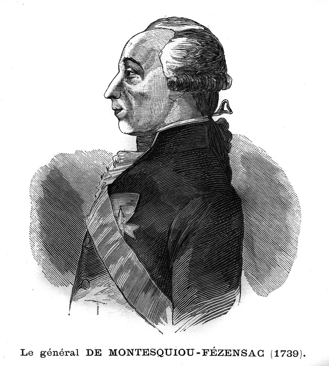 Anne Pierre Comte de Montesquiou Fezensac márki portréja (Montesquiou-Fezensac alkotó: French School