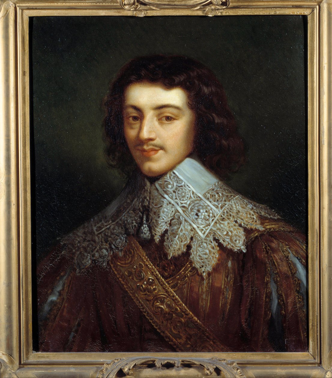 Cinq Mars márki portréja (Henri Coifier de Ruze alkotó: French School