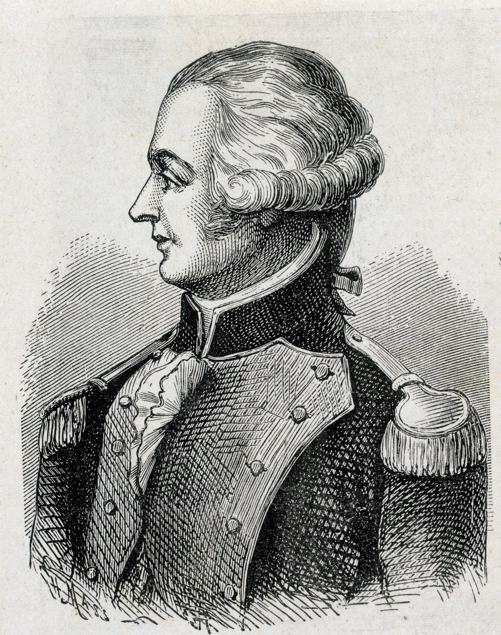 Jouffroy márki (1751 - 1832) portréja - a Tudományos albumban; jeles tudósok; Nagy felfedezések””” 1896. alkotó: French School