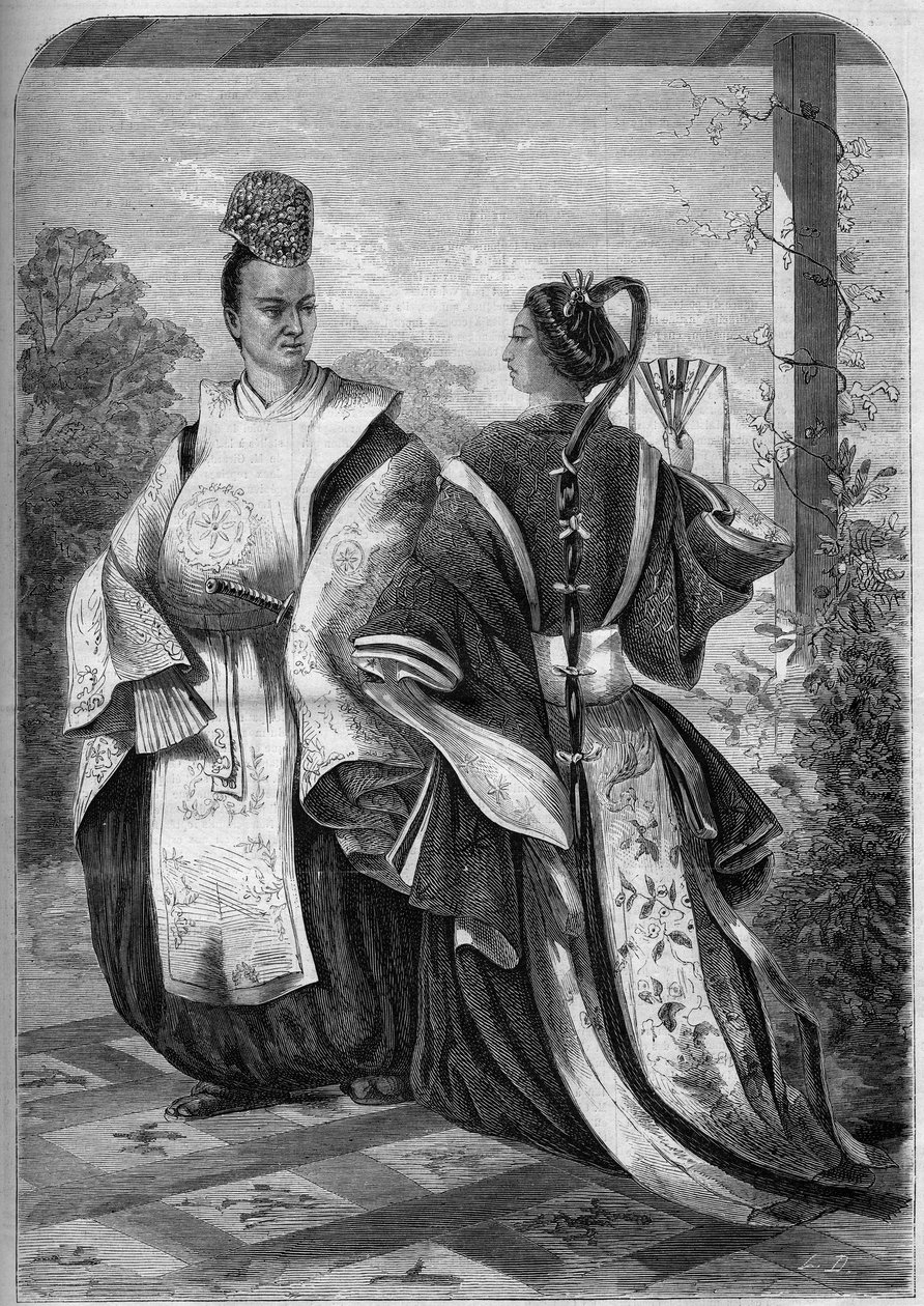 Komei császár (1831-1867) portréi alkotó: French School