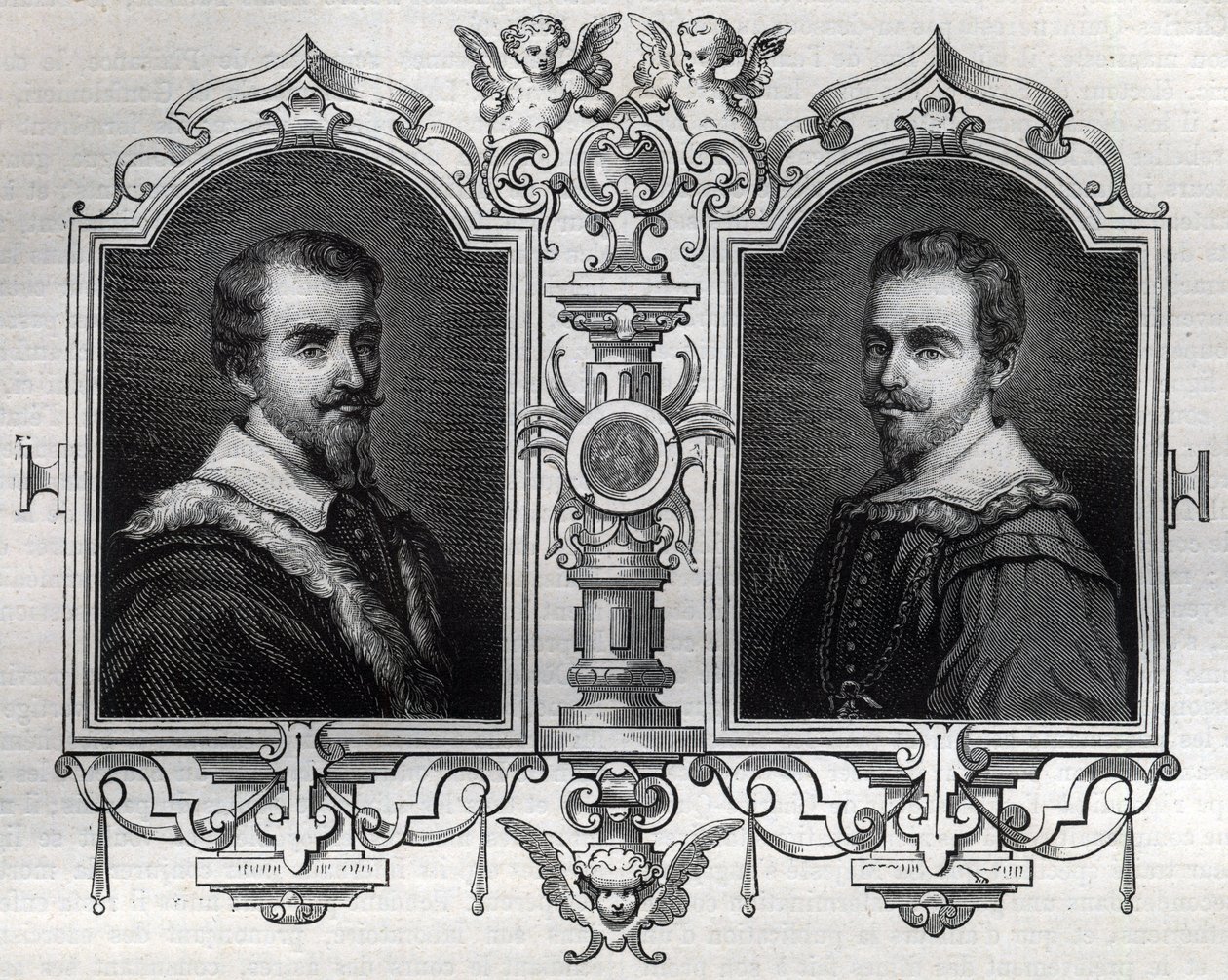 Horatius (Orazio 1531-1553) és Octave Farnese Octave (Ottavio) portréi alkotó: French School