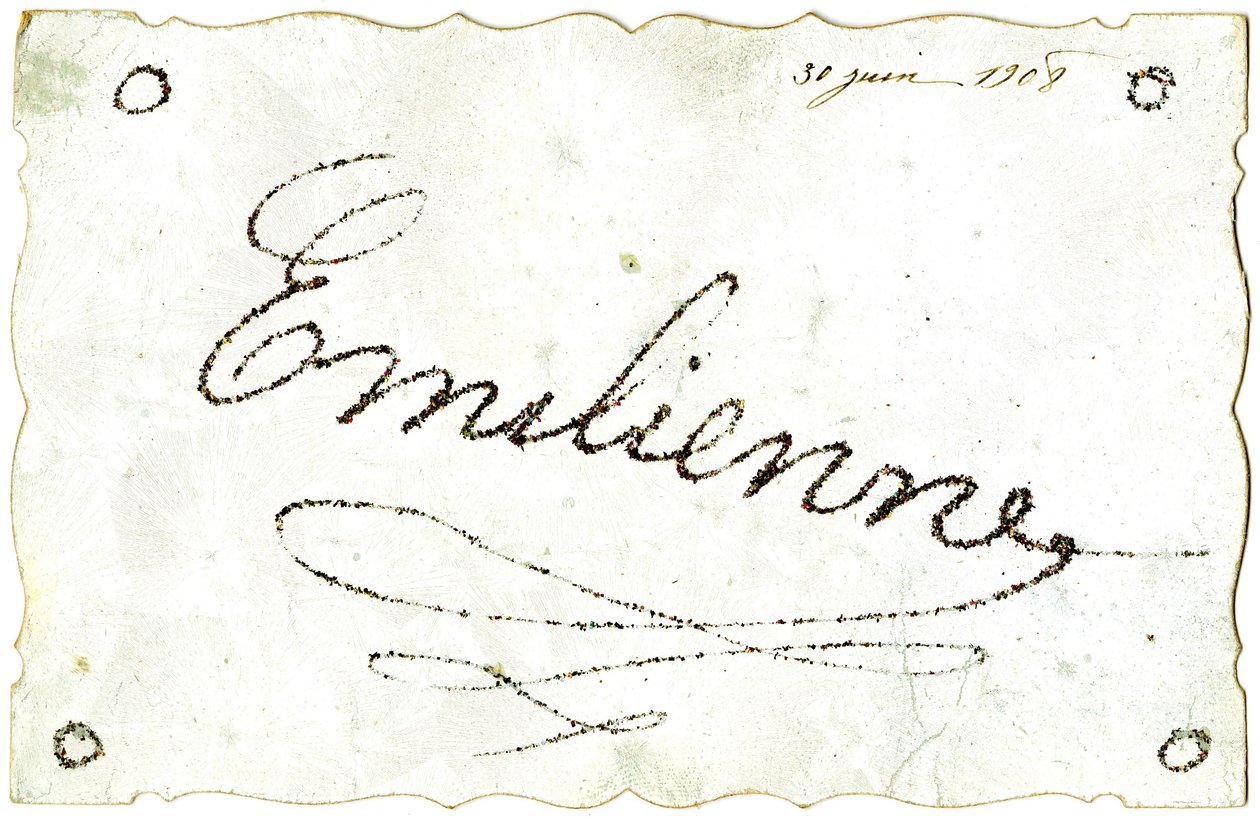Képeslap: Emilienne, június 30-án alkotó: French School
