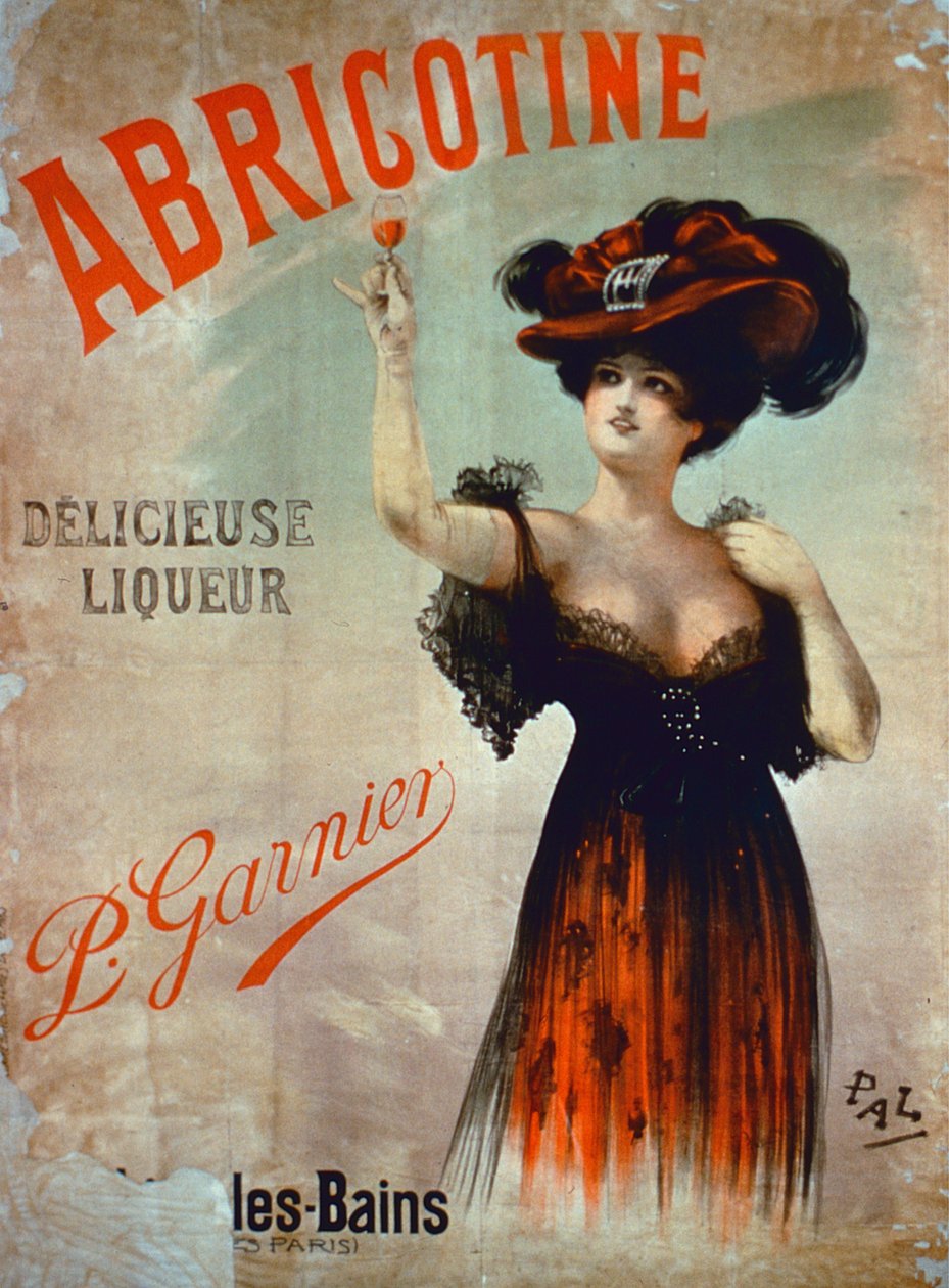 Abricotine reklámplakát, P. Garnier, Párizs alkotó: French School
