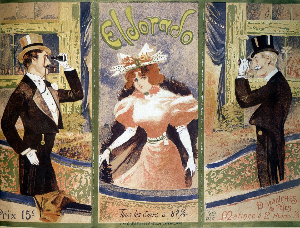 Poster for the theatre L