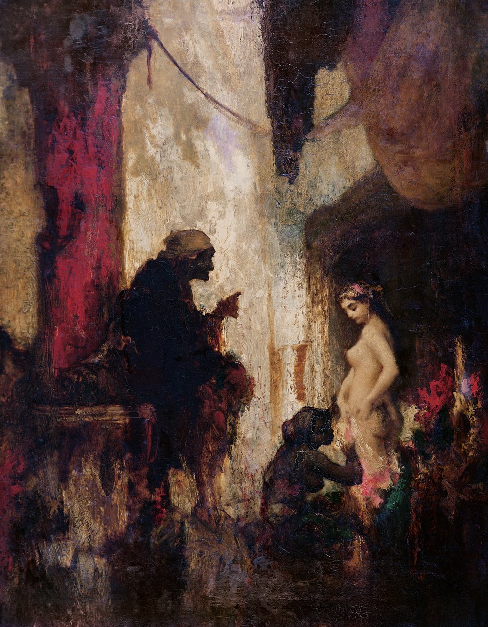 Előkészületek a Boszorkányok szombatjára, 19. század 1. fele alkotó: French School