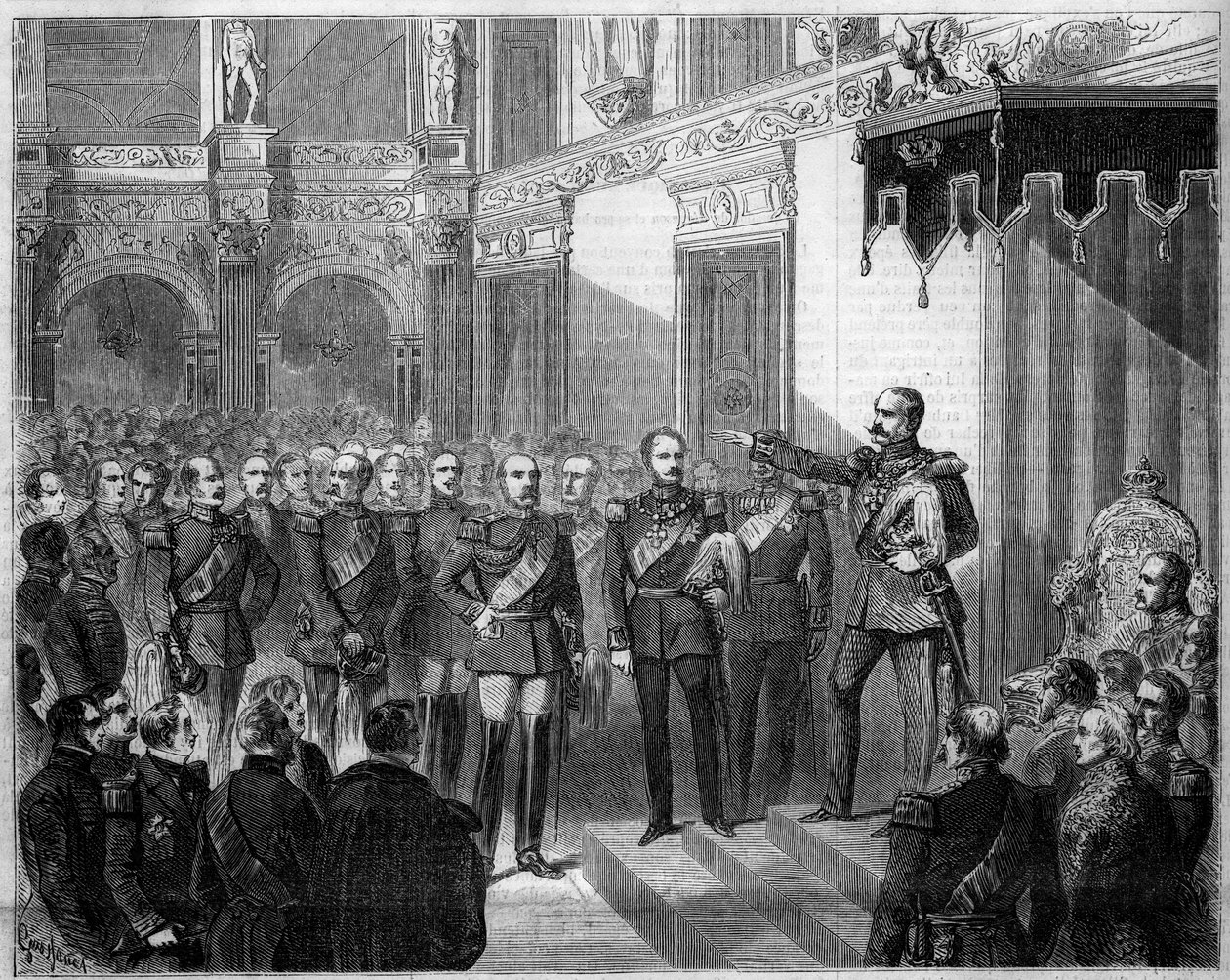 Frigyes Guillaume Lajos herceg (később I. Vilmos, Poroszország királya és Németország császára alkotó: French School