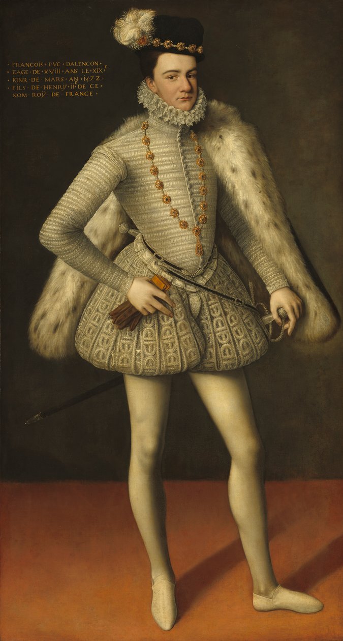 Hercule-Francois herceg, Alencon hercege, 1572 alkotó: French School