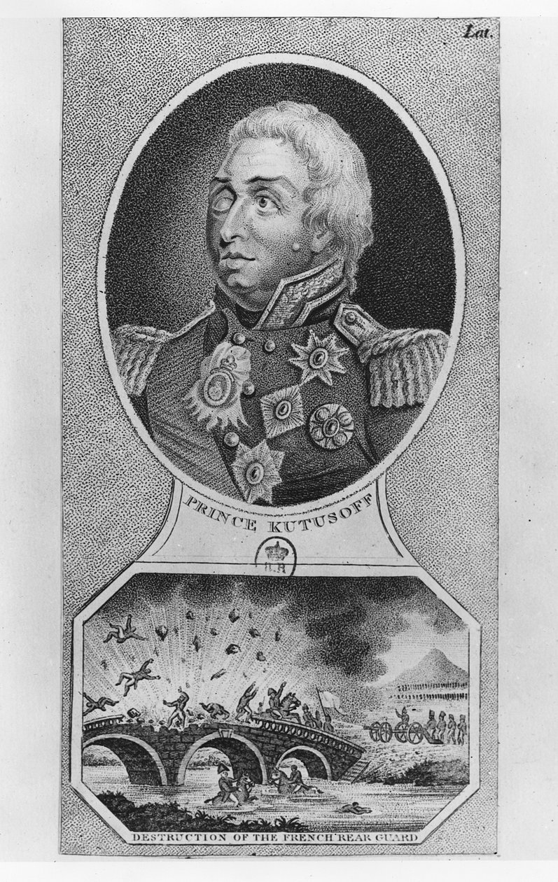 Mihail Illarionovics Goleniscsev-Kutuzov herceg (litho) alkotó: French School