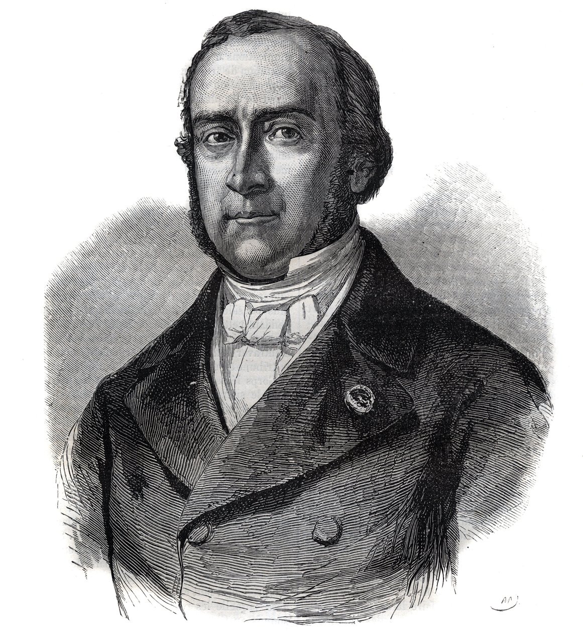 Prosper de Chasseloup-Laubat (Chasseloup Laubat) (1805-1873) francia politikus - alkotó: French School