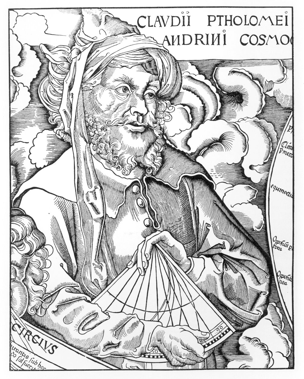 Ptolemaiosz (Claudius Ptolemaeus) (90-168 körül) szextáns alkotó: French School