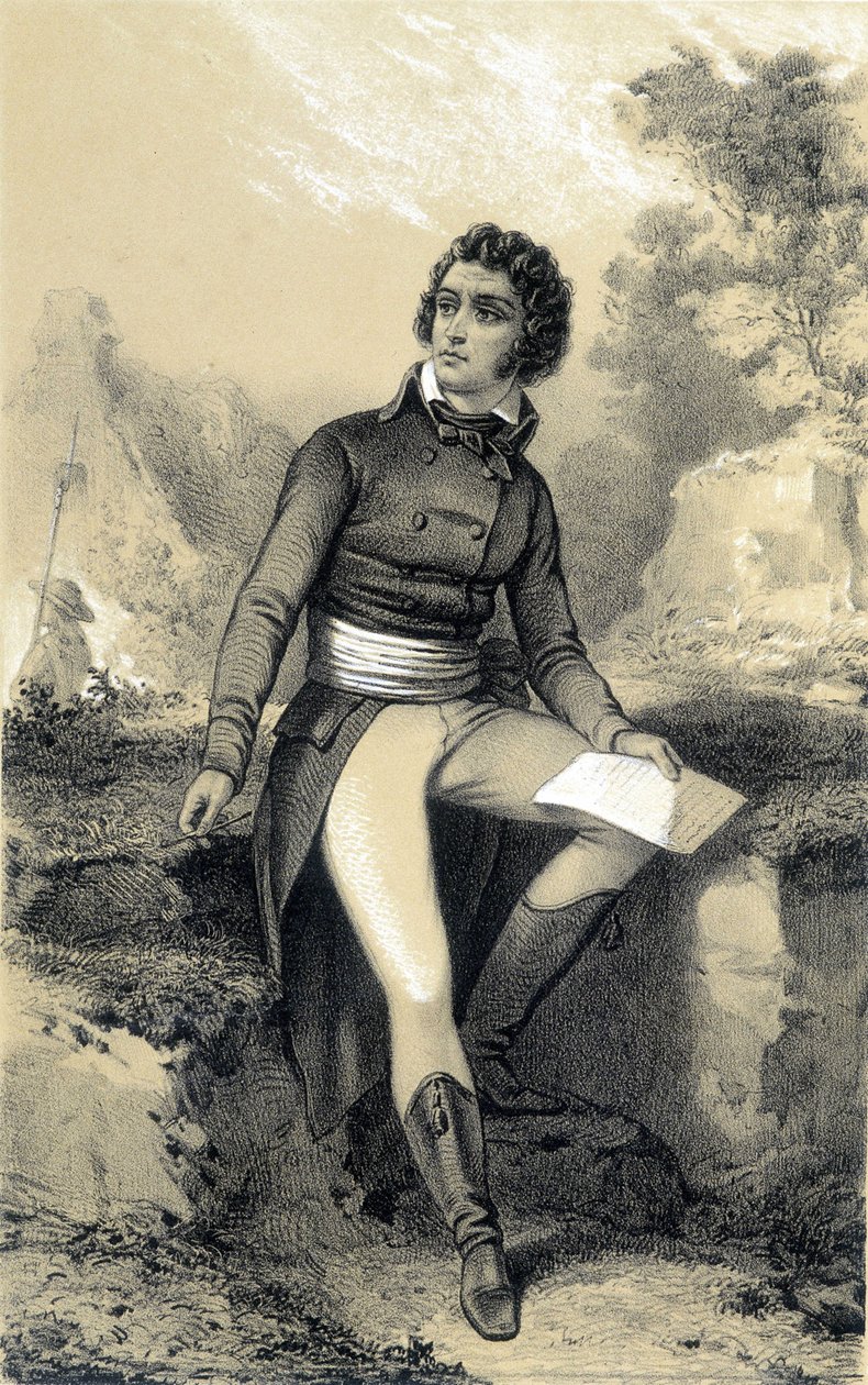 Puisaye - Albert Maurin „A francia forradalom történeti galériájában”. alkotó: French School
