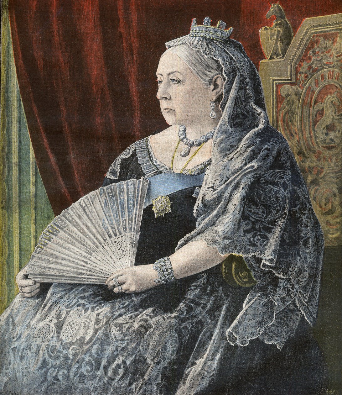 Viktória angol királynő, jubileumán – a „Le Petit Journal” borítólapja, 1897. június 27. (metszet) alkotó: French School