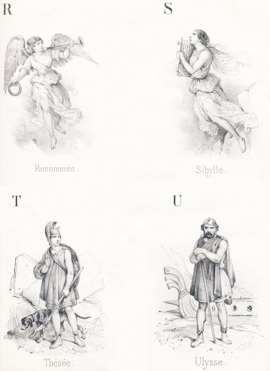 R S T U: Átnevezve, Sibyl, Thesee, Ulysses alkotó: French School