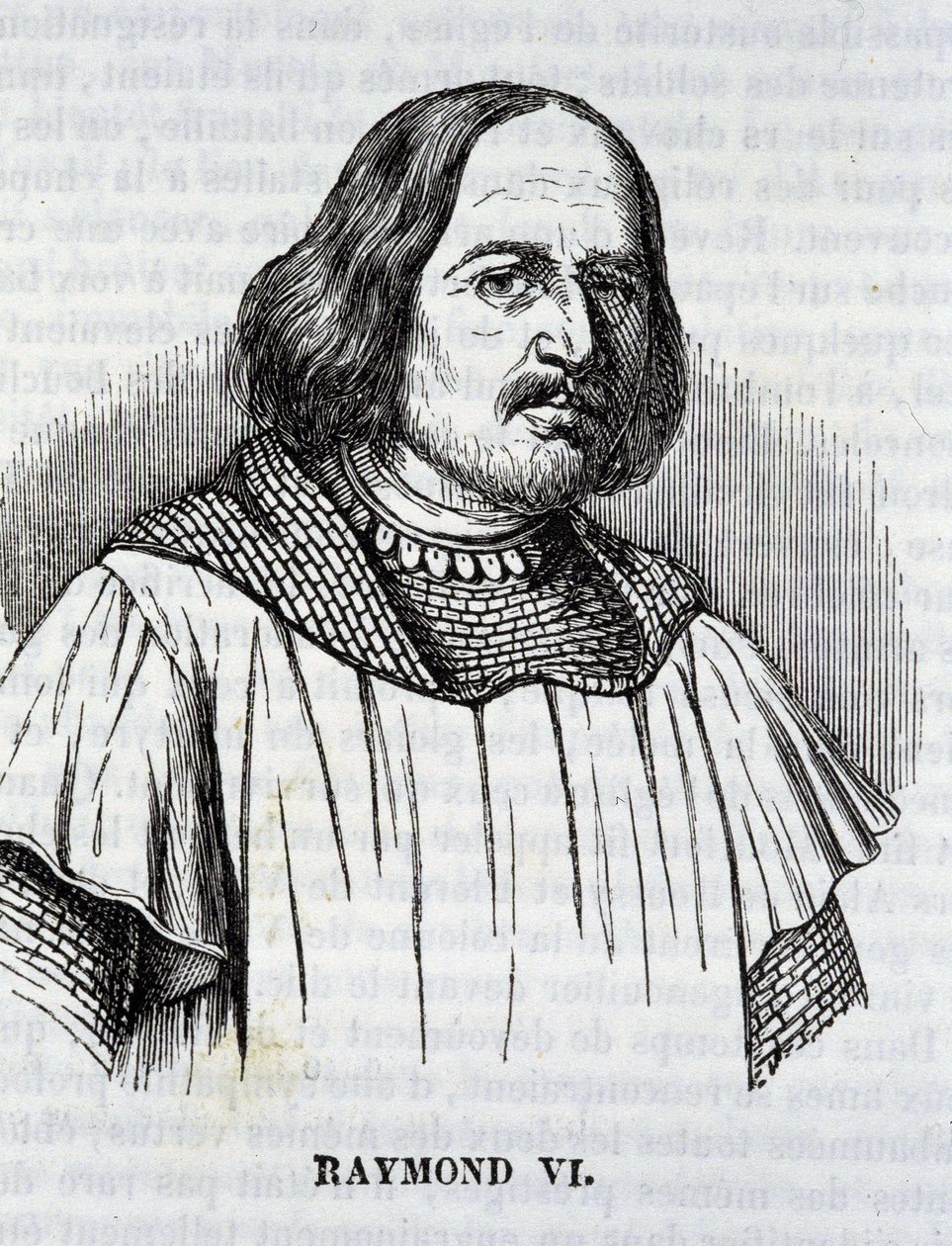 Raymond VI a „Dél mozaikjában”, Toulouse alkotó: French School