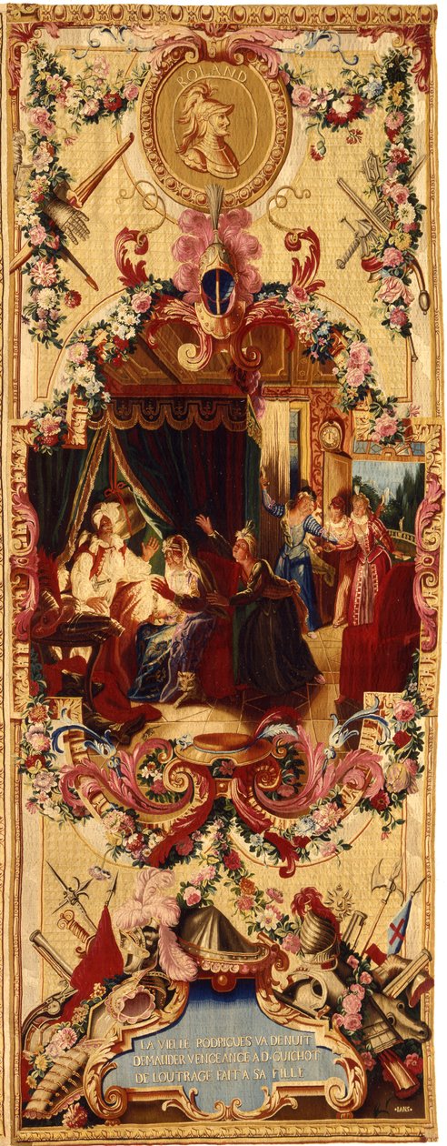 Regence Gobelins kárpit Don Quijote történetével, 1717-18 alkotó: French School