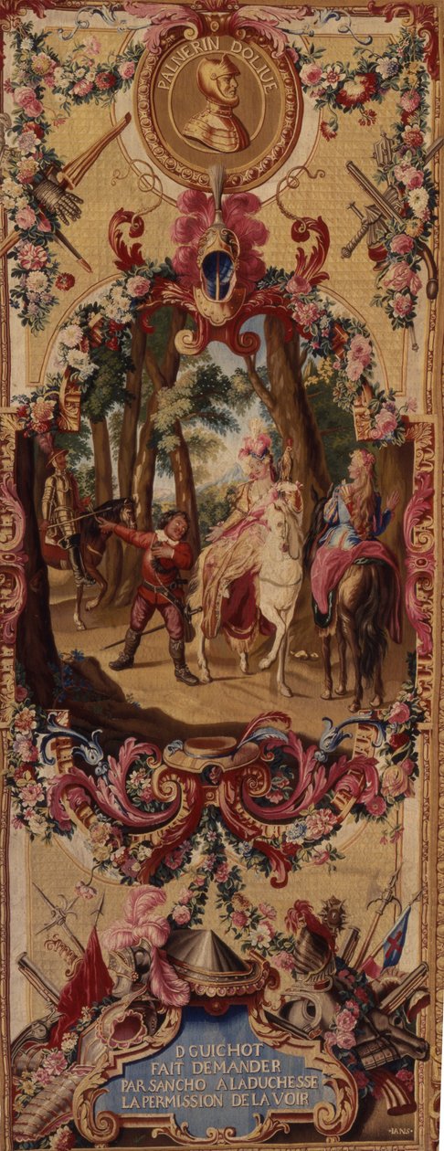 Regence Gobelins kárpit Don Quijote történetével, 1717-18 alkotó: French School