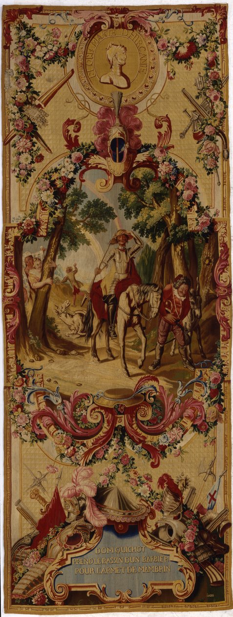 Regence Gobelins kárpit Don Quijote történetével, 1717-18 alkotó: French School
