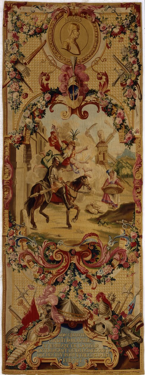 Regence Gobelins kárpit Don Quijote történetével, 1717-18 alkotó: French School