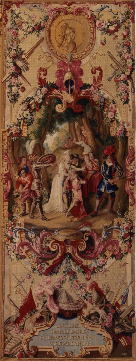 Regence Gobelins kárpit Don Quijote történetével, 1717-18 alkotó: French School