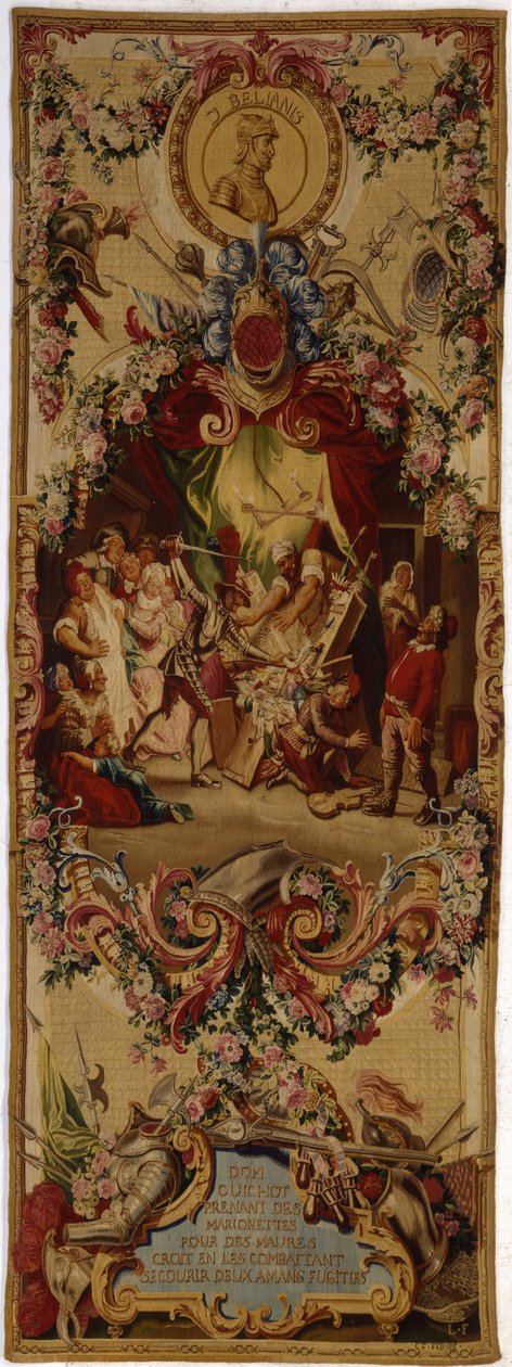 Regence Gobelins kárpit Don Quijote történetével, 1717-18 alkotó: French School
