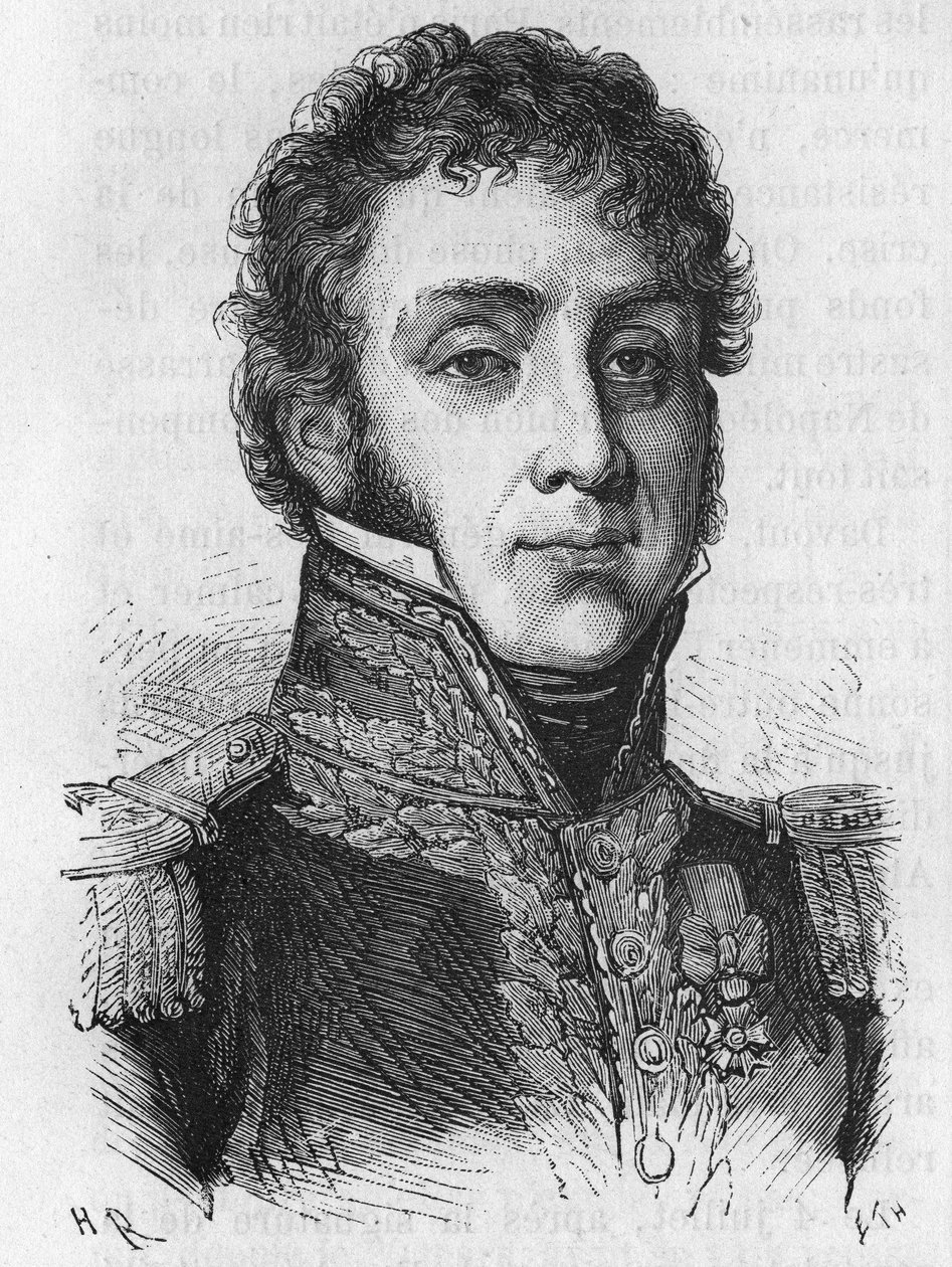 Remy Joseph Isidore Exelmans (vagy Exelmans), Franciaország marsallja és társa (1775-1852) - Henri Martin „Franciaország története” című művében alkotó: French School