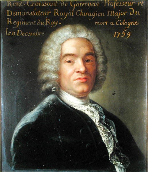 Rene-Jacques Croissant de Garengeot (1688-1759) (olaj, vászon) alkotó: French School