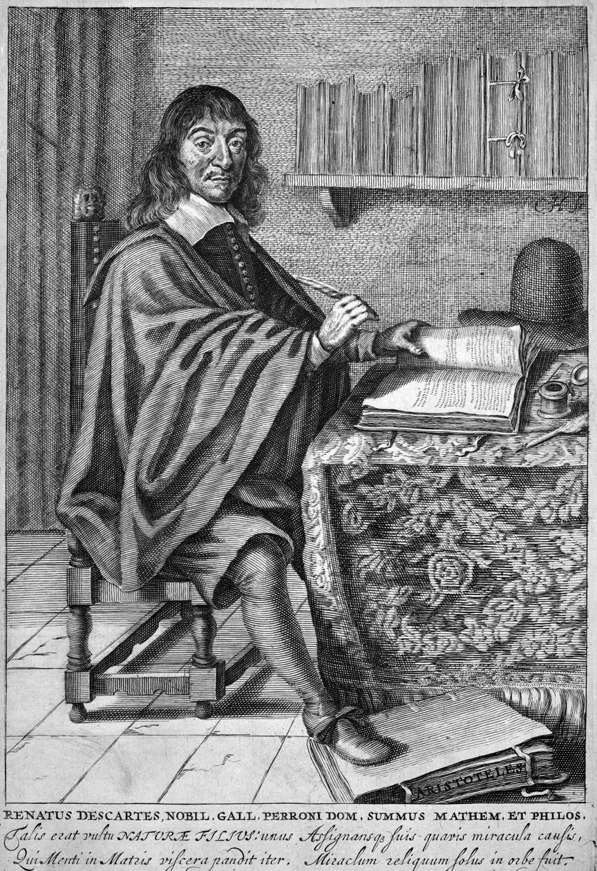 Rene Descartes (metszet) alkotó: French School