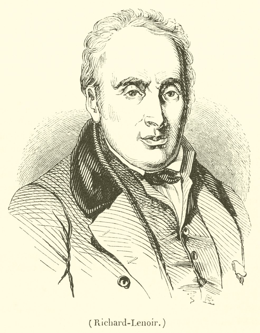 Richard-Lenoir (metszet) alkotó: French School