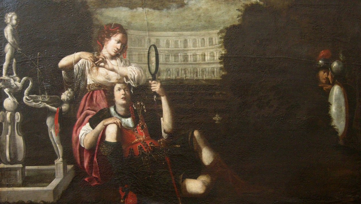Rinaldo Armida kertjében alkotó: French School