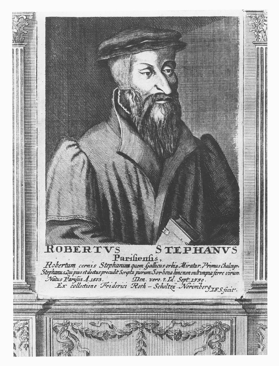 Robert Estienne (metszet) alkotó: French School