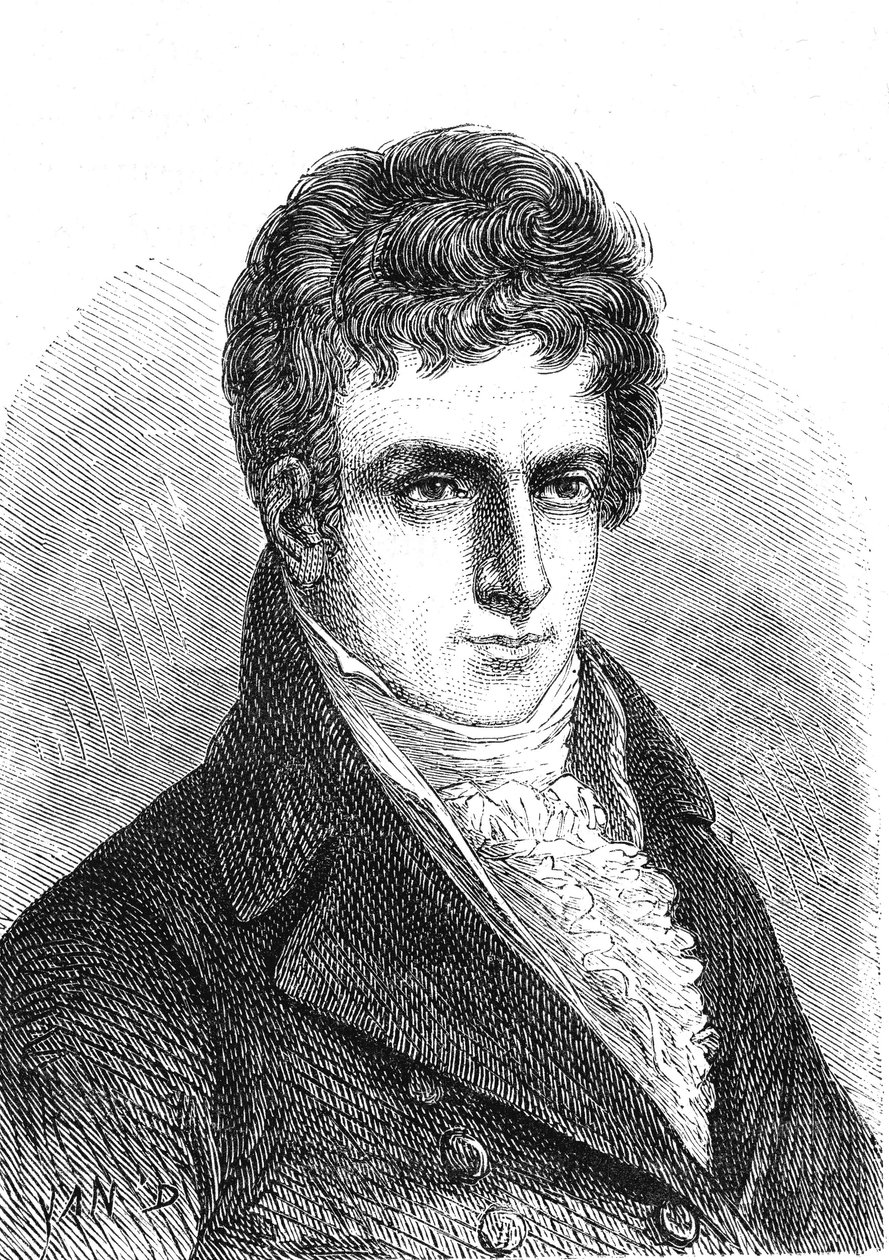 Robert FULTON (1765-1815), American engineer and inventor (steamboat). alkotó: French School