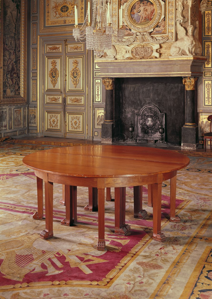 Kerekasztal a Directoire-korszak stílusában, 1795-99 alkotó: French School