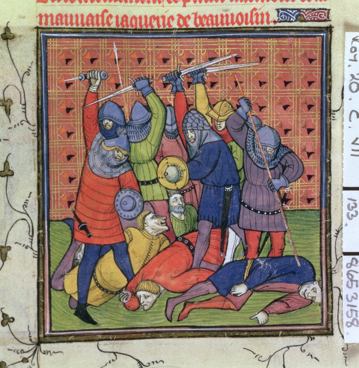 Roy 20 C VII f.133 A gusztustalanság kitörése alkotó: French School