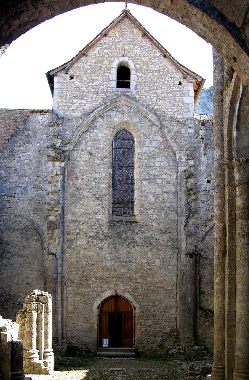 A bencés apátság romjai alkotó: French School