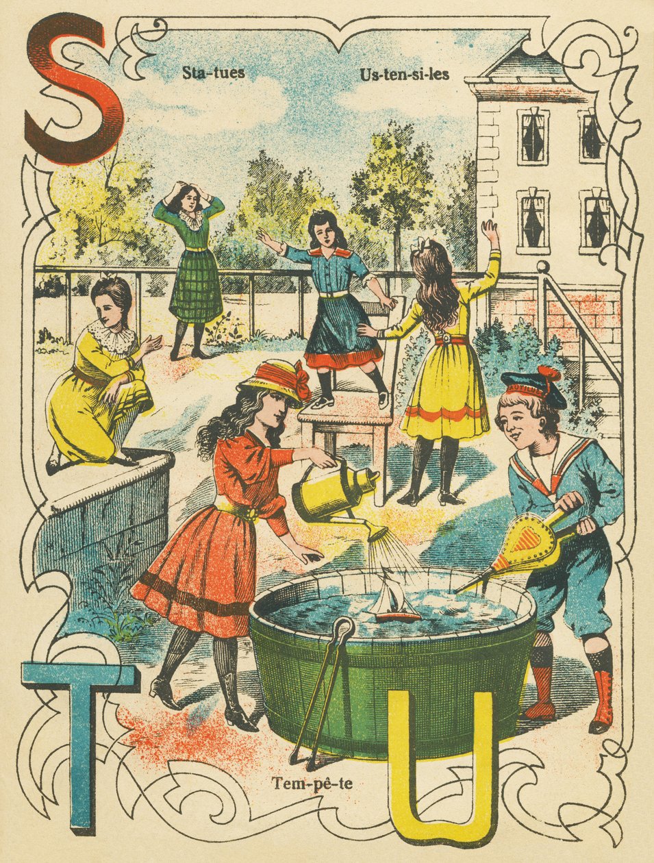 S T U: Szobrok, templomok, használati tárgyak alkotó: French School